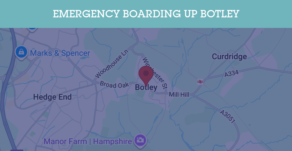 Emergency Boarding Up Services in Botley - HP5