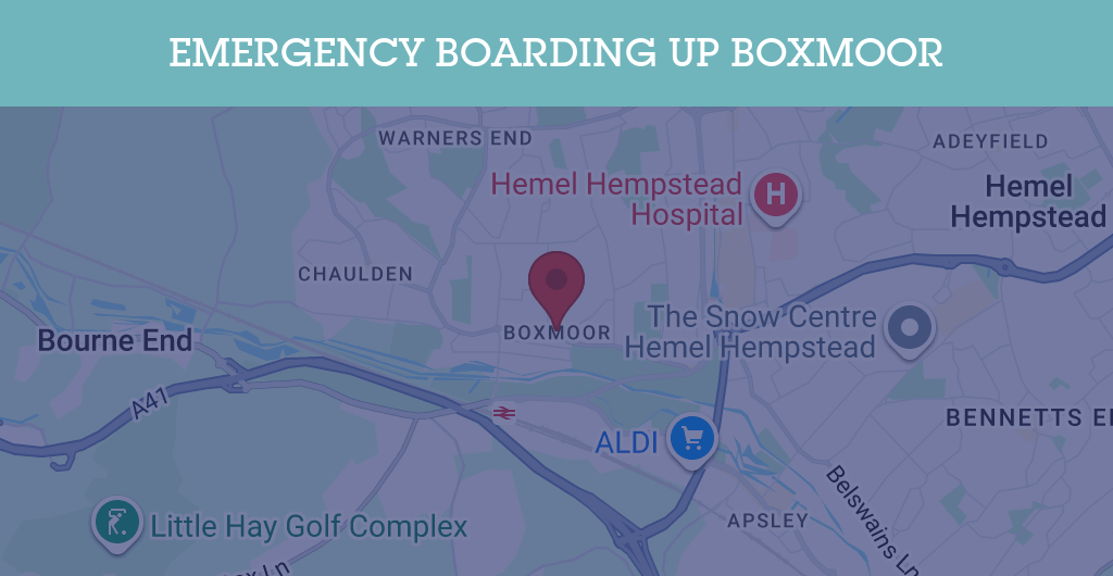 Emergency Boarding Up Services in Boxmoor - HP1