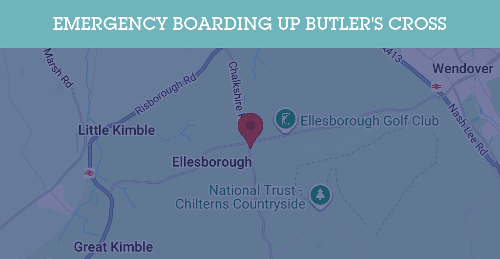 Emergency Boarding Up Services in Butler's Cross - HP17