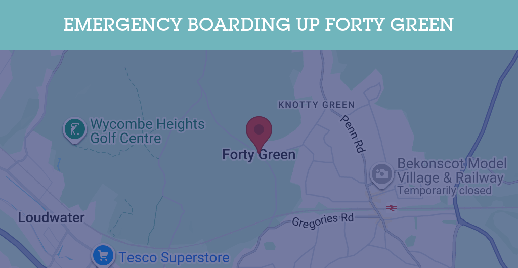 Emergency Boarding Up Services in Forty Green - HP9
