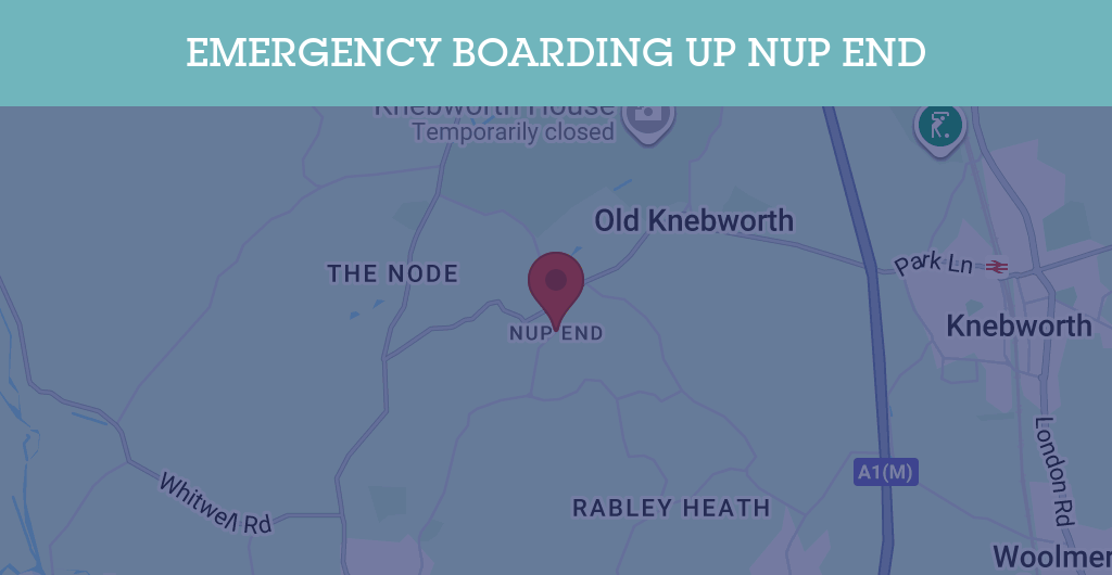 Emergency Boarding Up Services in Nup End - HP22