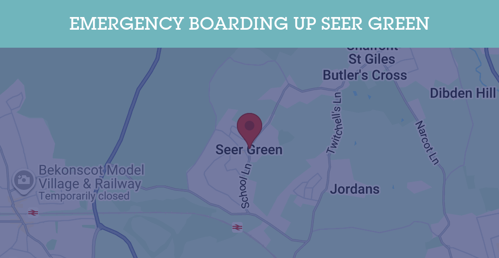 Emergency Boarding Up Services in Seer Green - HP9