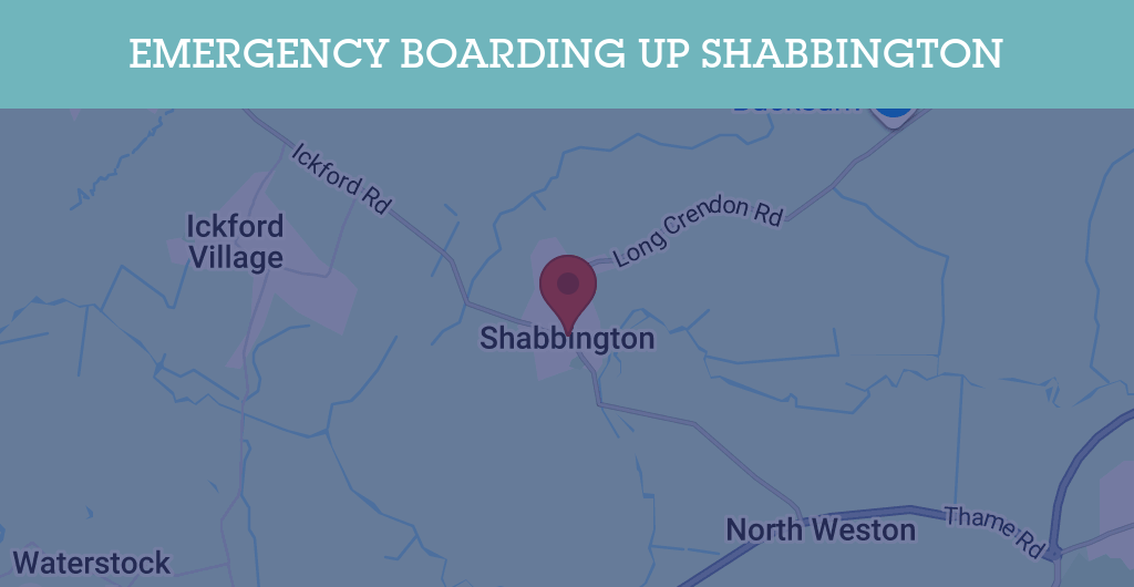 Emergency Boarding Up Services in Shabbington - HP18