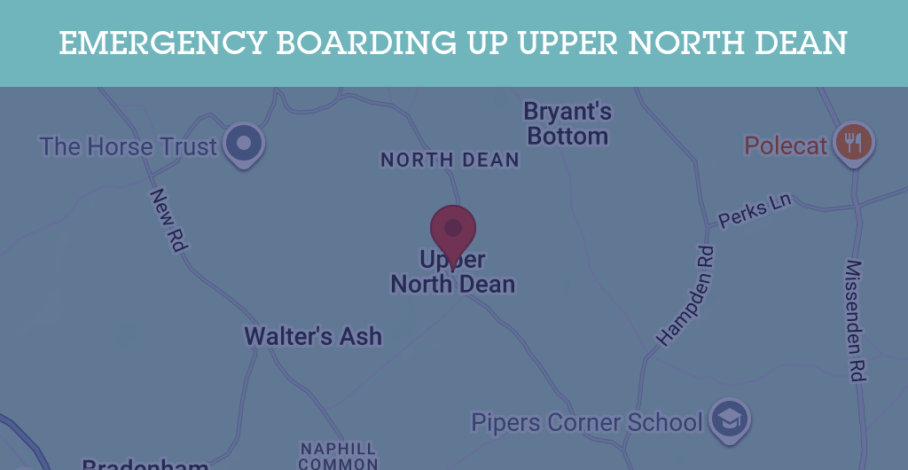 Emergency Boarding Up Services in Upper North Dean - HP14