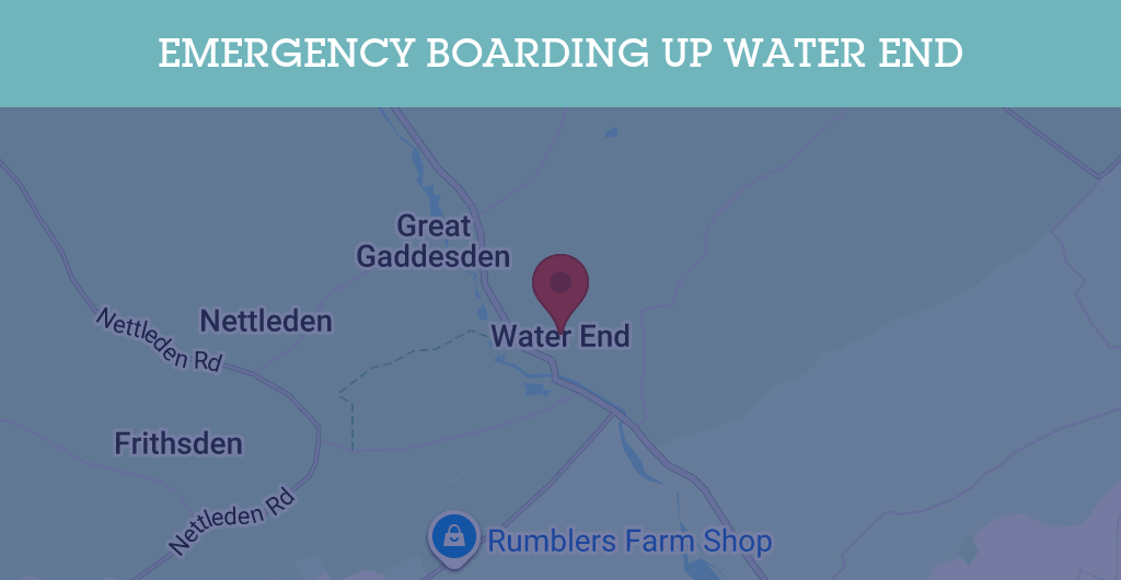 Emergency Boarding Up Services in Water End - HP1