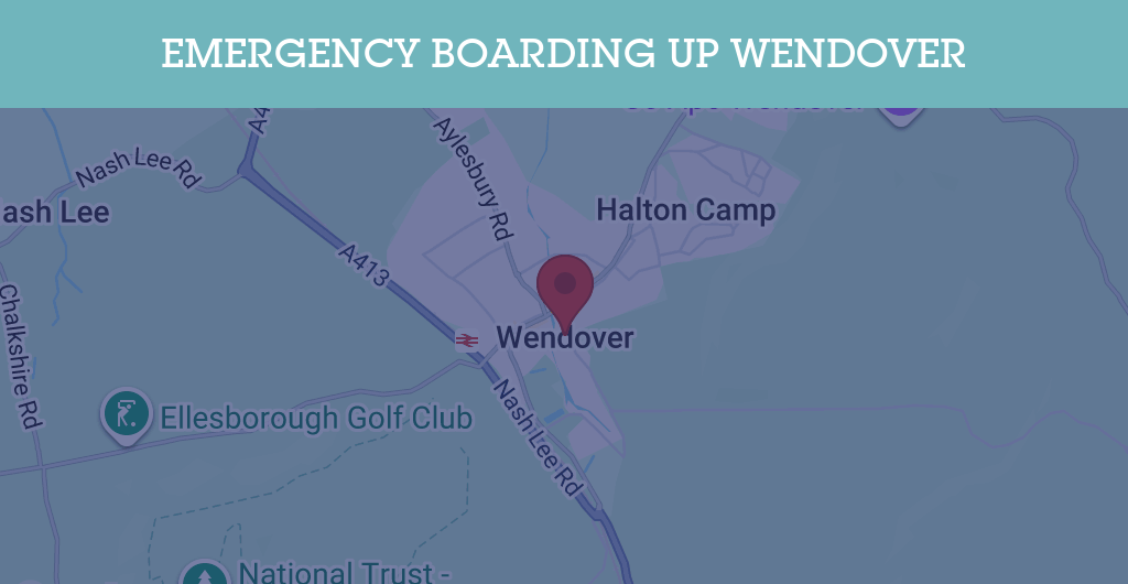 Emergency Boarding Up Services in Wendover - HP22